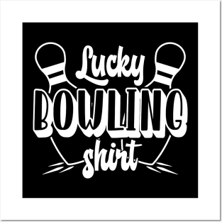 Lucky Bowling Shirt Posters and Art